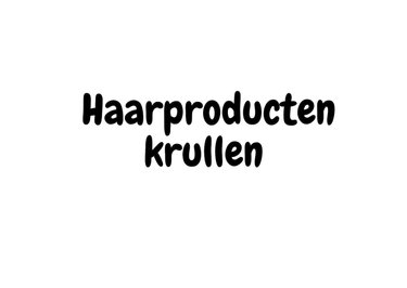 HAARPRODUCTEN KRULLEN