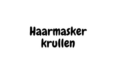 HAARMASKER KRULLEN