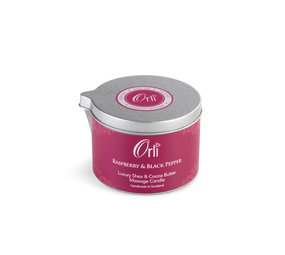 Orli Massage kaars raspberry/black pepper Orli Massage kaars raspberry/black pepper