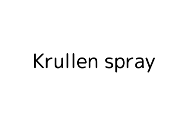 Krullen spray