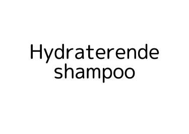 Hydraterende shampoo