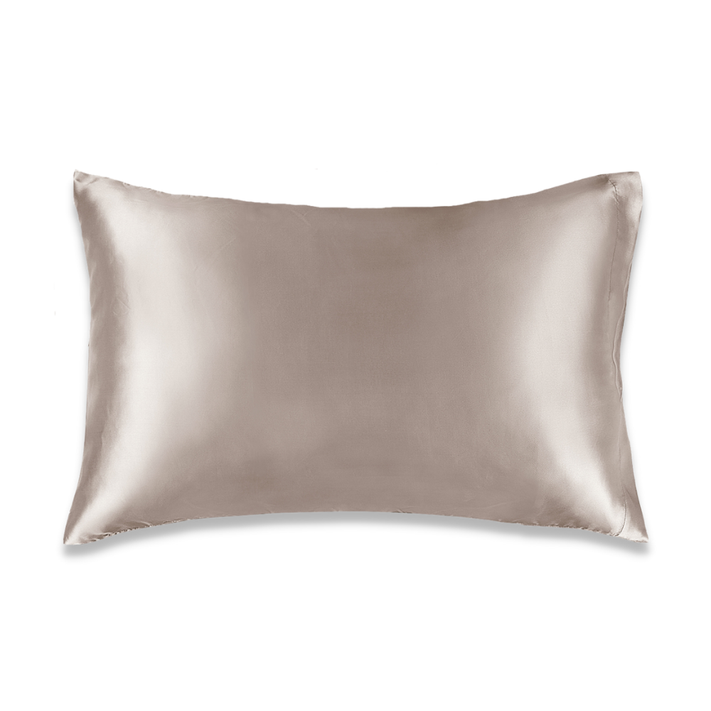 Her Motions Taupe Satijn Kussensloop 60x70 cm Her Motions Taupe Satijn Kussensloop 60x70 cm