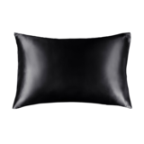 Her Motions Satijnen Kussensloop - Zwart Her Motions Satijnen Kussensloop - Zwart