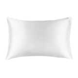Her Motions Satijnen Kussensloop - Wit