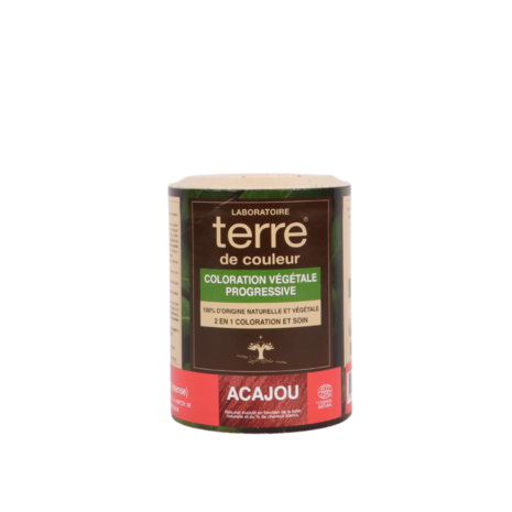 Terre de Couleur Plantenkleuring "Acajou" 100gr Terre de Couleur Plantenkleuring "Acajou" 100gr