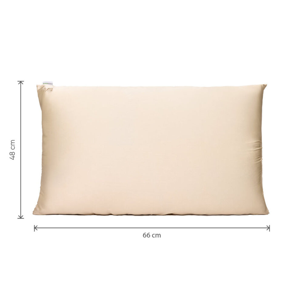 Veganboost Satijnen Kussensloop Cappucino Foam