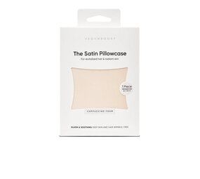 Veganboost Satijnen Kussensloop Cappucino Foam