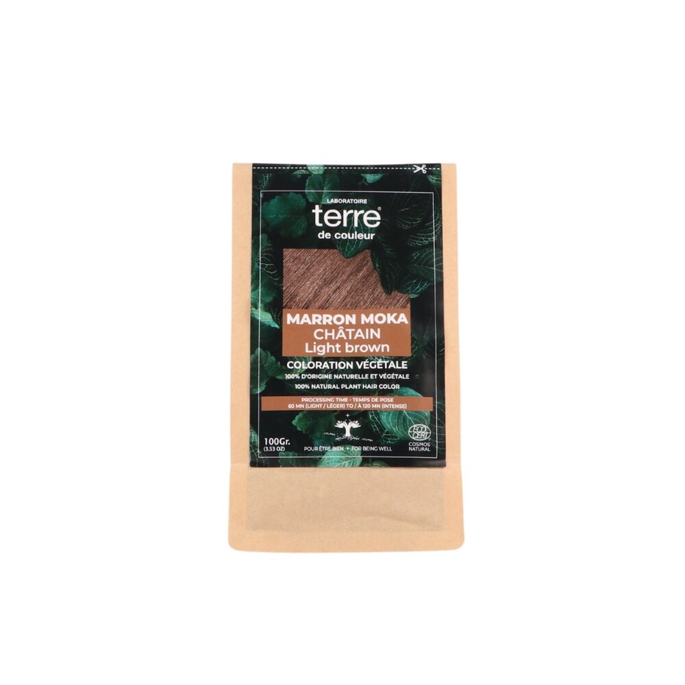 Terre de Couleur Plantenkleuring "Marron Moka" 100gr. Terre de Couleur Plantenkleuring "Marron Moka" 100gr.