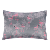 Her Motions Satijnen Kussensloop - PureLou Flamingo Her Motions Satijnen Kussensloop - PureLou Flamingo