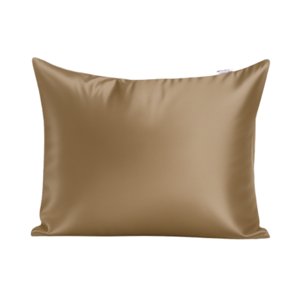 Her Motions Mocha Satijnen Kussensloop 60x70cm Her Motions Mocha Satijnen Kussensloop 60x70cm