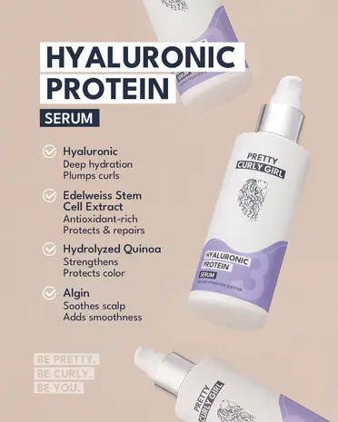Pretty Curly Girl Hyaluronic Protein Serum Pretty Curly Girl Hyaluronic Protein Serum