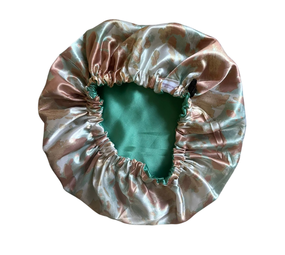 Her Motions Satijnen Slaapmuts/Bonnet - Cloudy Dreams