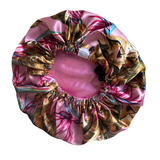 Her Motions Tropical Bloom Satijnen Slaapmuts/Bonnet Her Motions Tropical Bloom Satijnen Slaapmuts/Bonnet