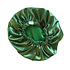 Satijnen Slaapmuts/Bonnet - Forest Green