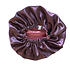 Plum Satijnen Slaapmuts/Bonnet