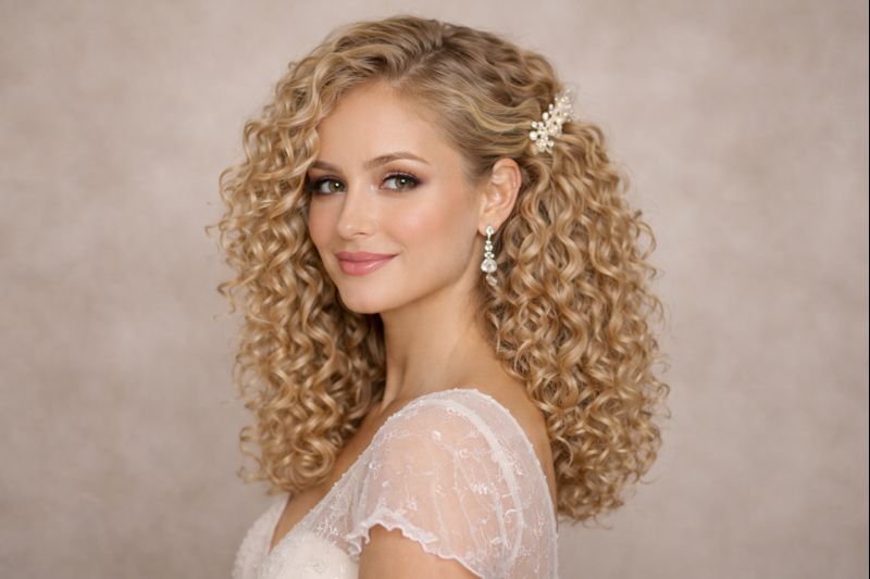 5 chique haarstijlen voor de feestdagen: speciaal voor krullen