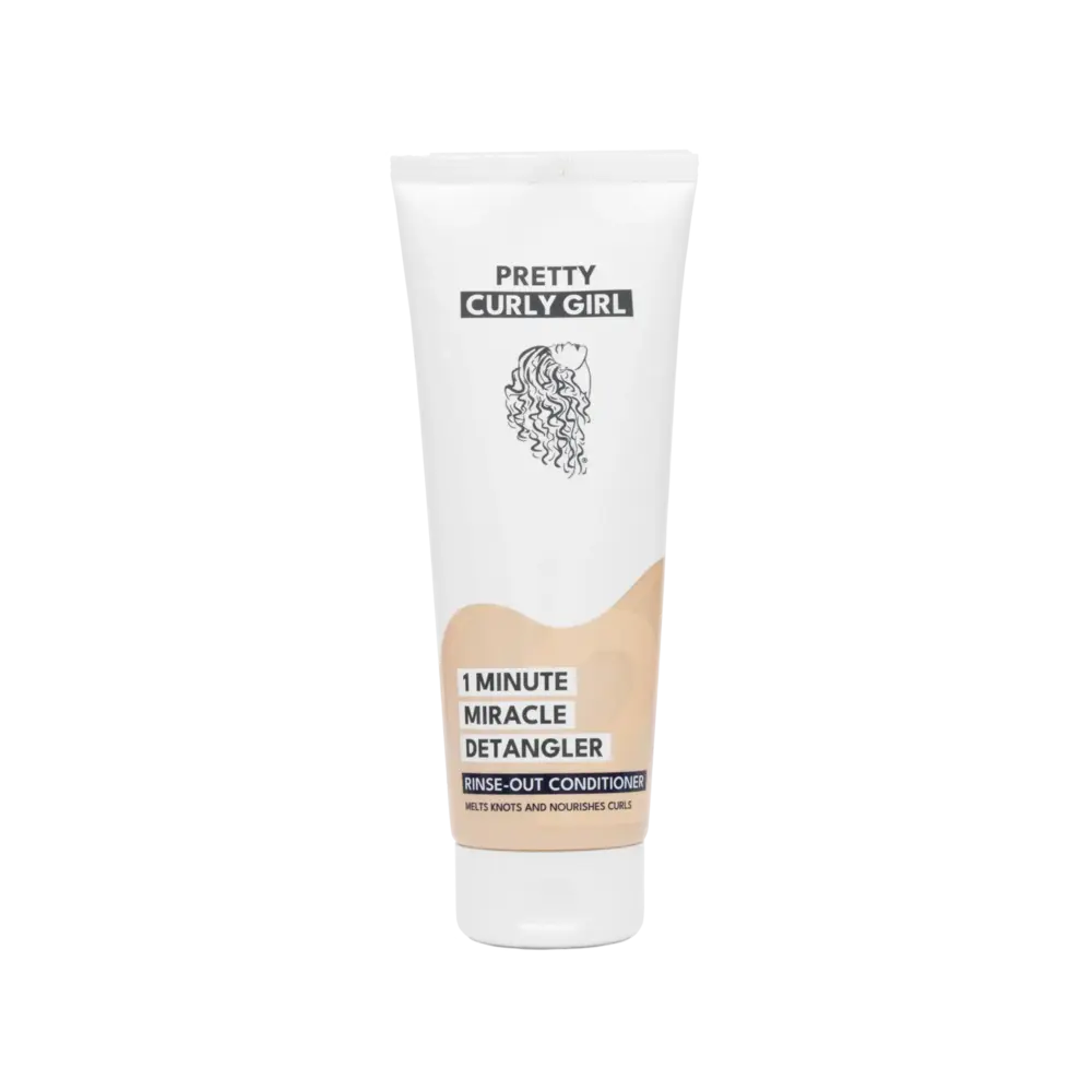 Pretty Curly Girl Bye Bye Tangles & Knots Conditioner / 1 Minute Miracle Detangler