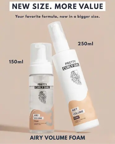 Pretty Curly Girl Airy Volume Foam