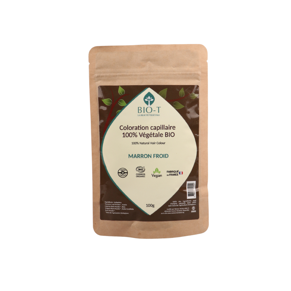 Bio-T Plantkleuring - Koel Bruin 100gr Bio-T Plantkleuring - Koel Bruin 100gr