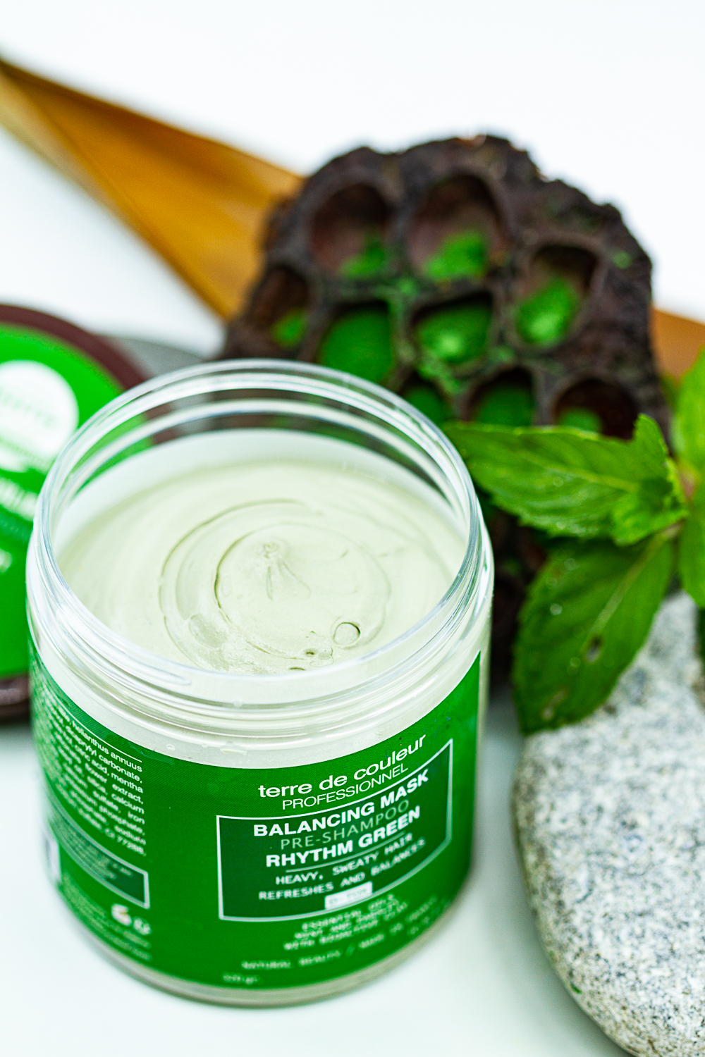 Gratis groen klei masker! 