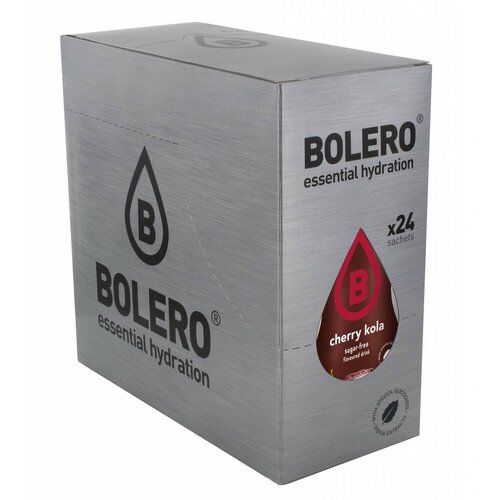 Bolero  Cherry Kola 24 sachets with Stevia 