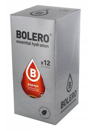  Bolero  Papaya 12 sachets with Stevia 