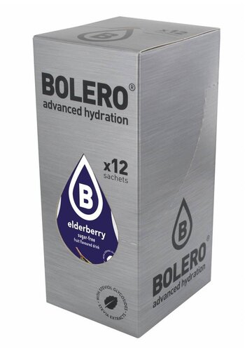  Bolero  Elderberry 12 sachets with Stevia 