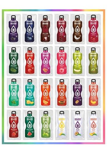  Bolero  TOP 24 FLAVOURS ASSORTED PACK 