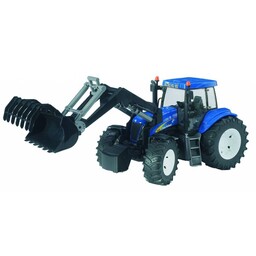 Bruder New Holland T8040 met voorlader