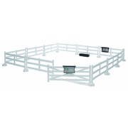 Enclos pour chevaux (blanc) 1:16