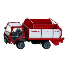 Lindner Unitrac avec wagon de chargement 1:32