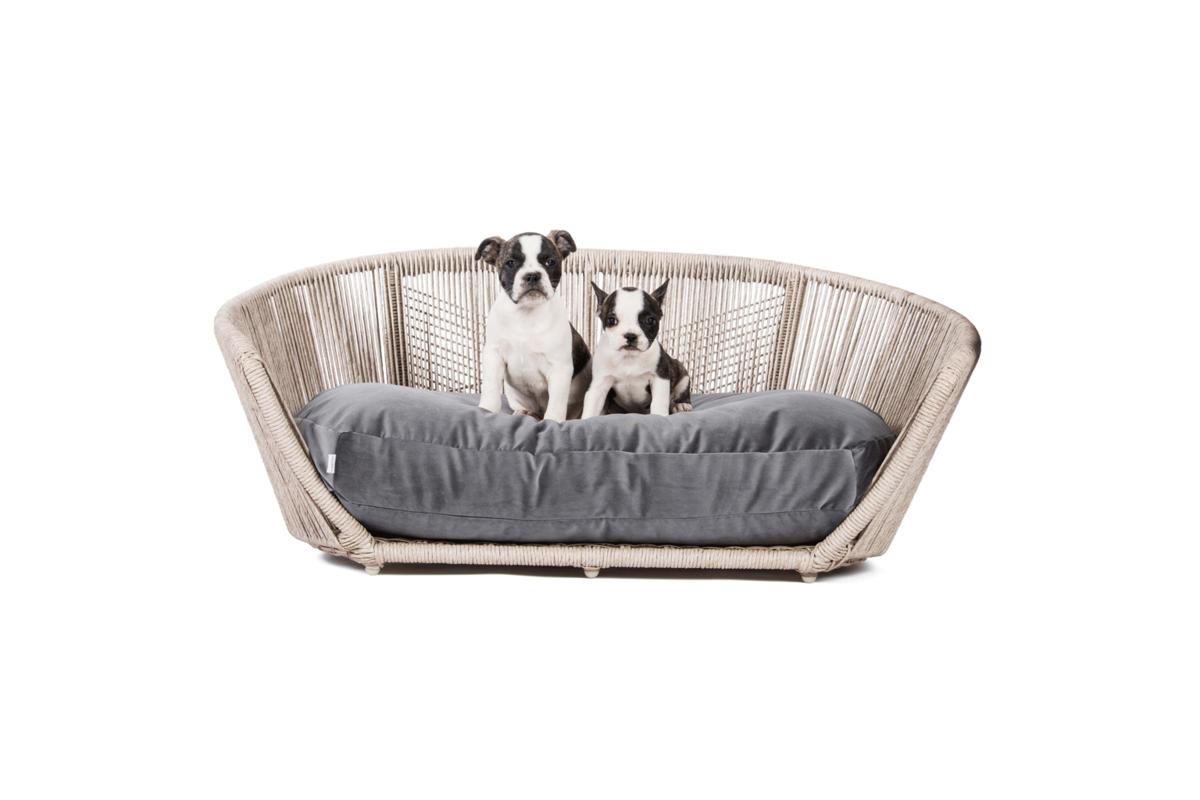 Laboni Design Hundebett Vogue Schwarze Seide