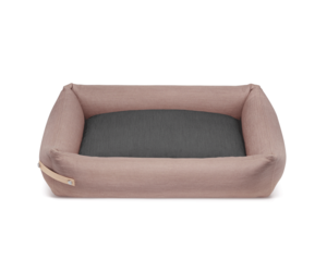 Labbvenn Stokke Dog Bed Pink Grey