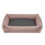 Labbvenn Stokke Dog Bed Pink/Grey