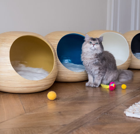 Lassen sie Ihre Katze ultimativ ge­nie­ßen in einem luxuriösen Katzenkorb