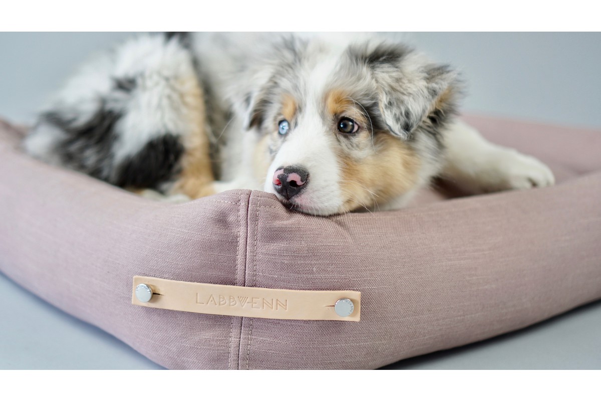 Labbvenn Stokke Dog Bed Pink