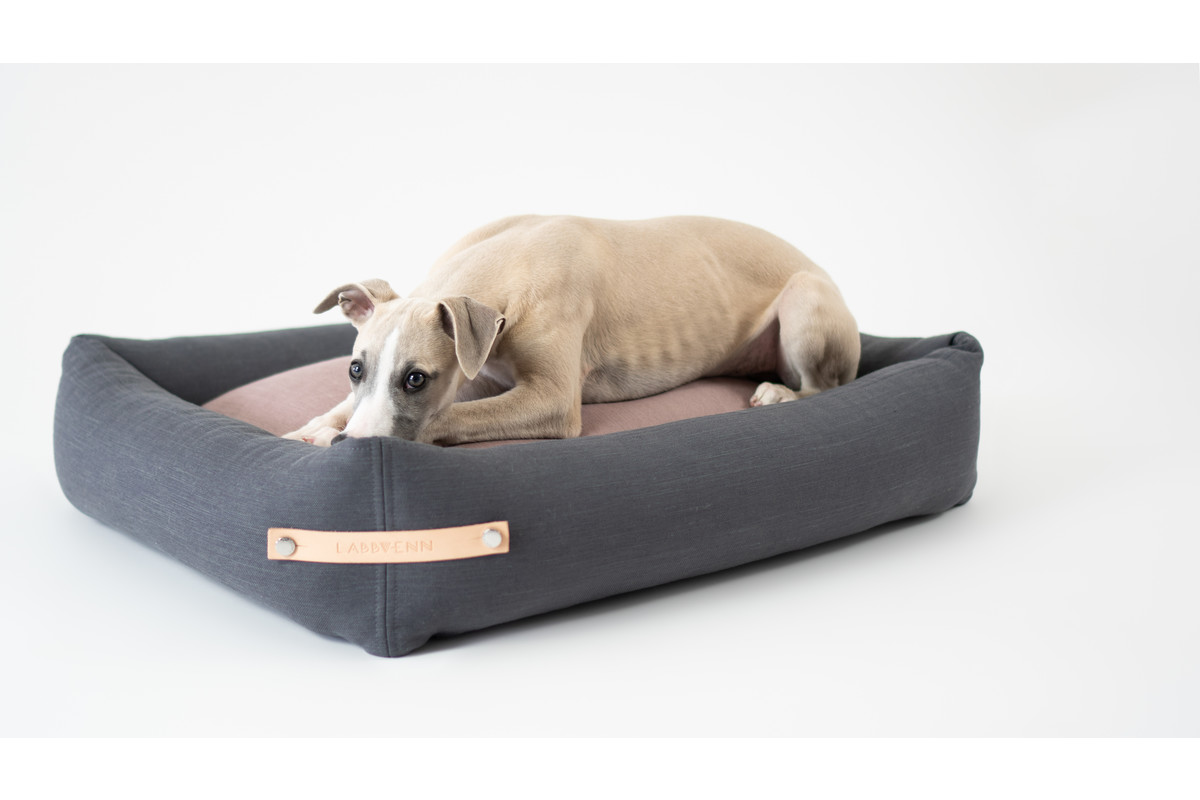 Labbvenn Stokke Hundebett Schwarz