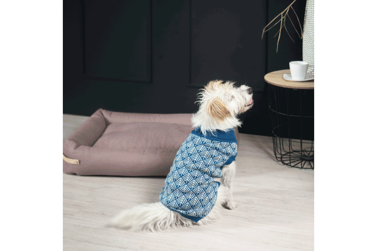 Labbvenn Pullo dogsweater blue