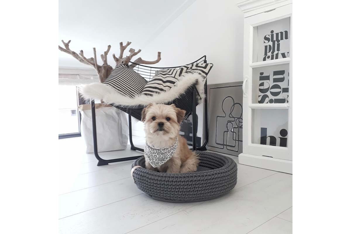 Labbvenn Coco dog bed Anthracite