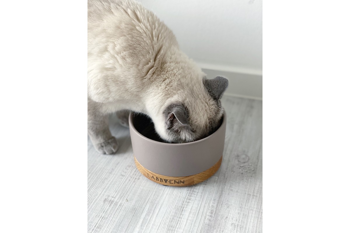 Labbvenn Vuku Ceramic Feeding bowl White