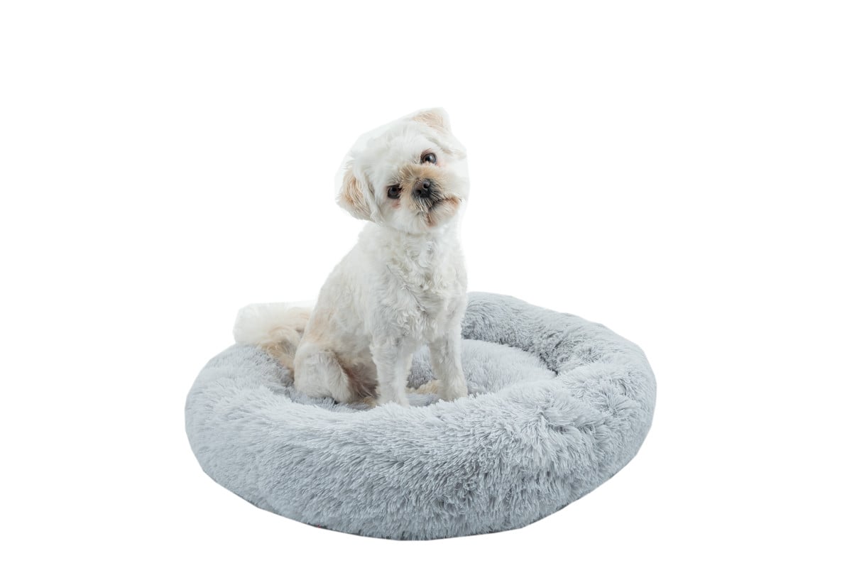 Cuddle Donut Light Grey