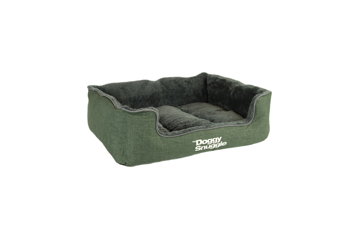 The DoggySnuggle Dark Green XXL 125X90X25 CM