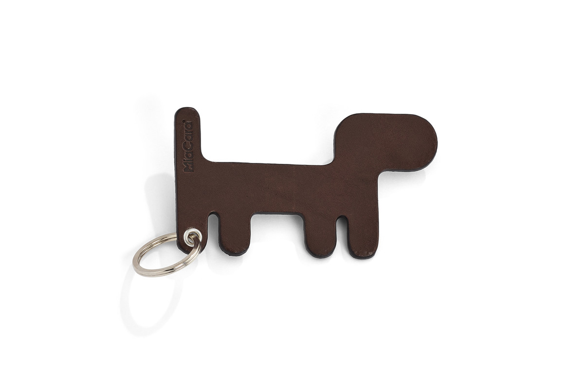 Cane Chiave Cane, Sleutelhanger, Bruin