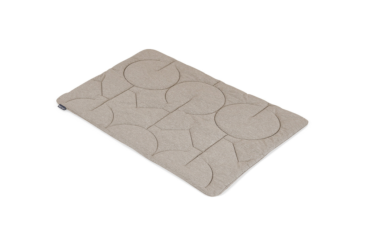 Cane Linea, Quilted Blanket, Mocca