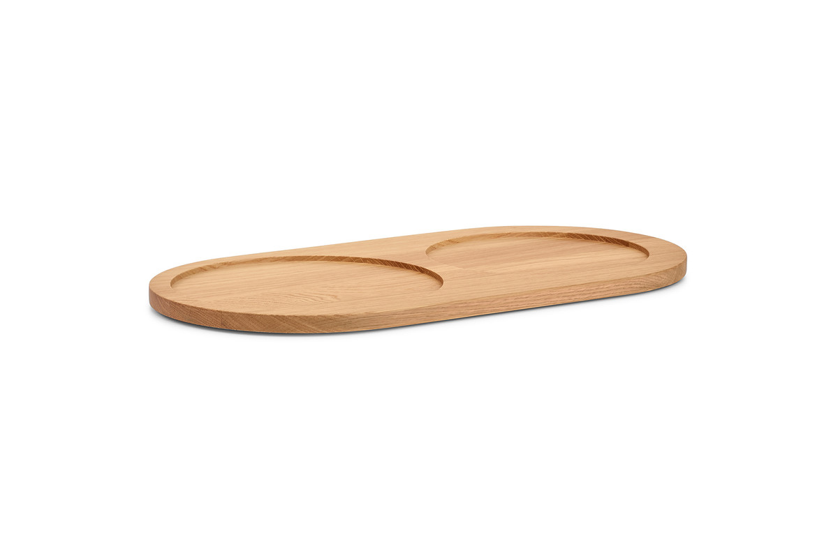 Cane Doppio, Tablett, Eiche