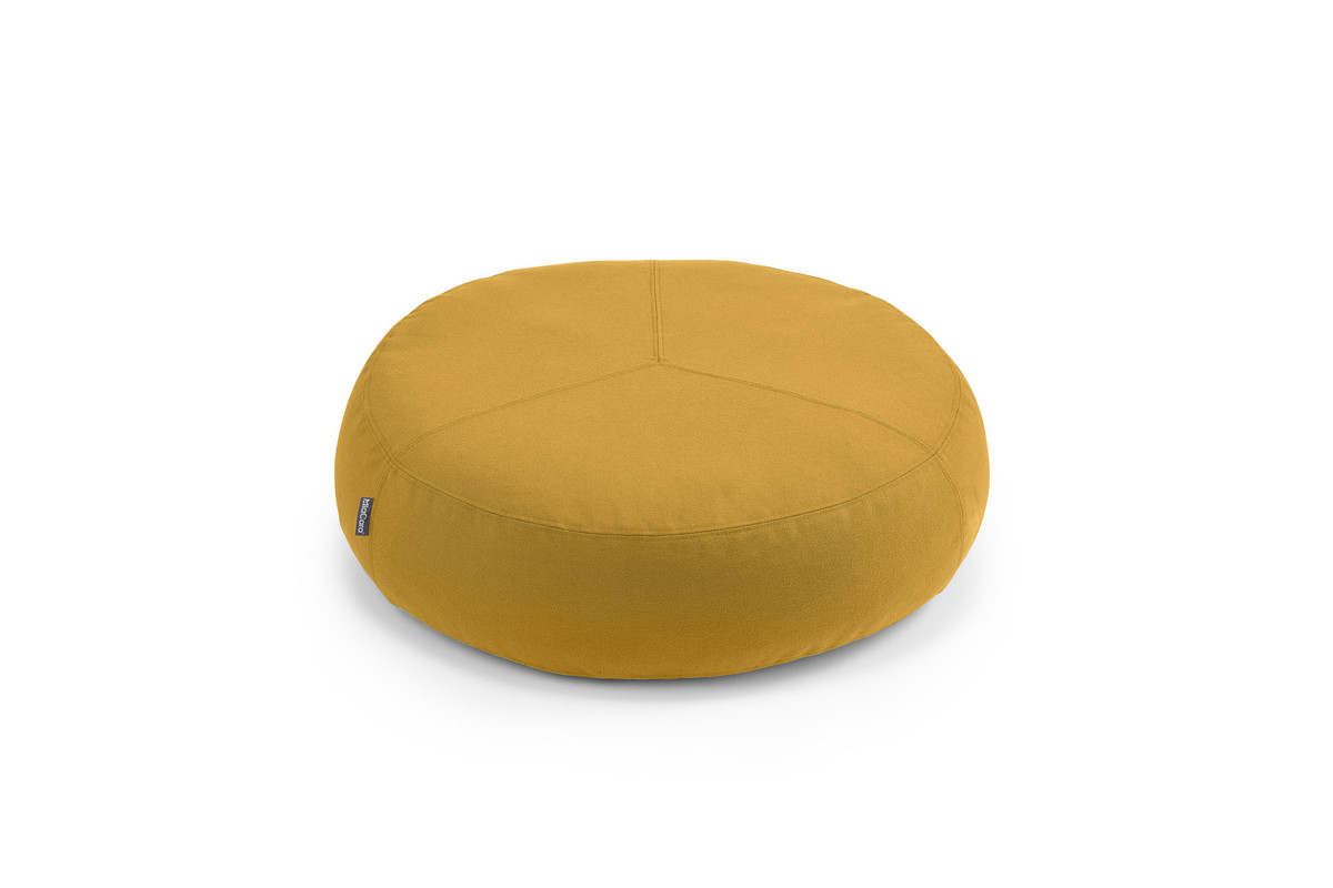 Cane Stella, Pouffe Cover, Saffron