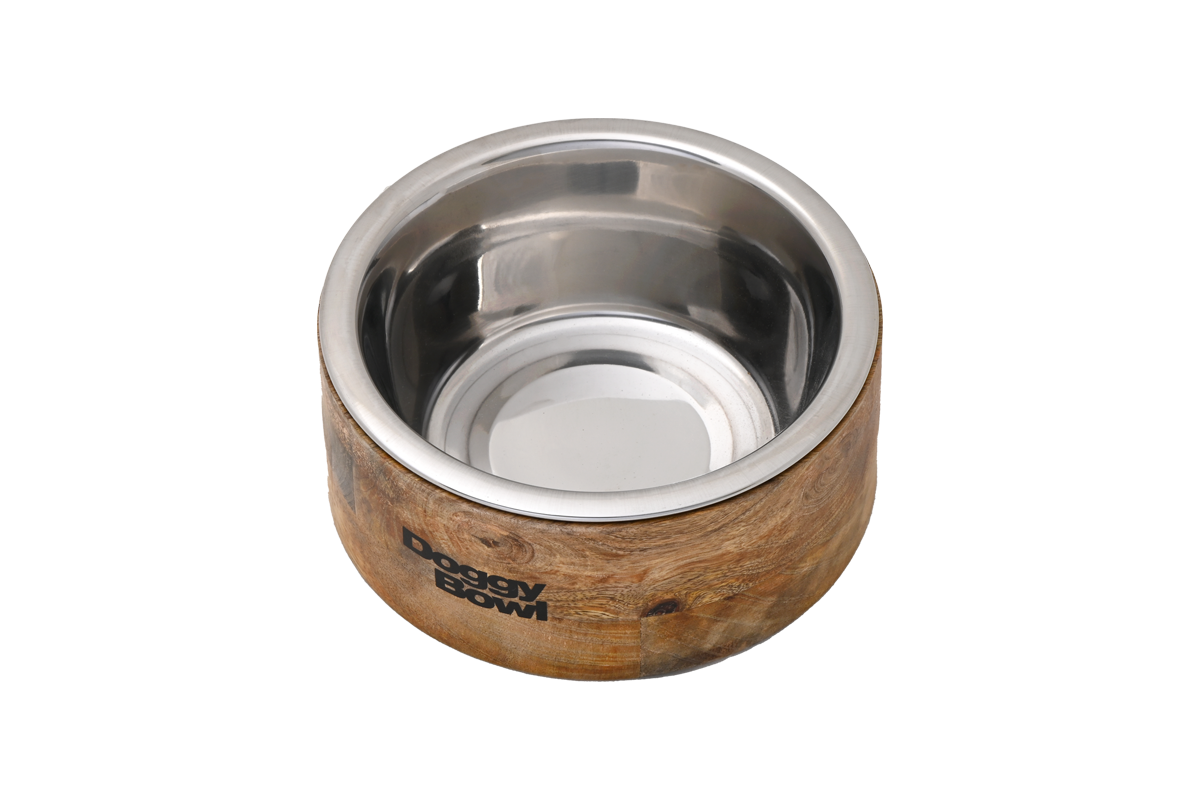 The DoggyBowl Bamboo Round