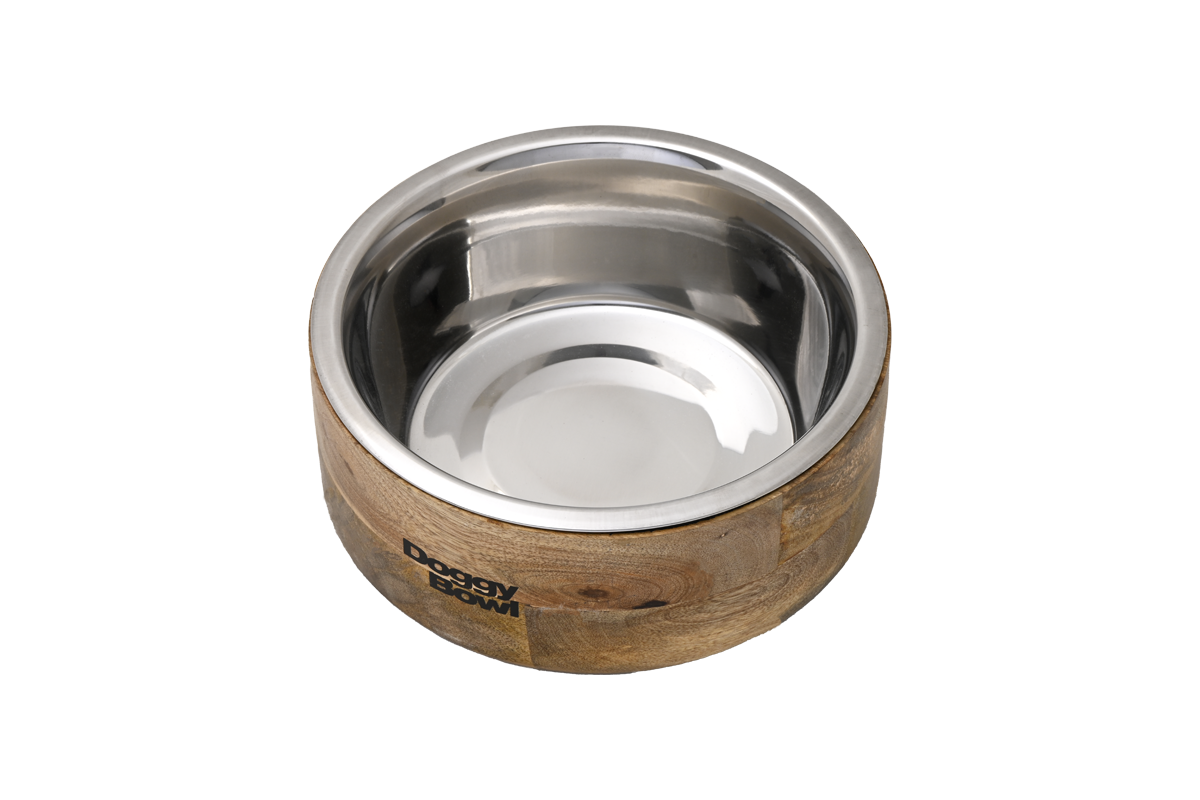 The DoggyBowl Bamboo Round