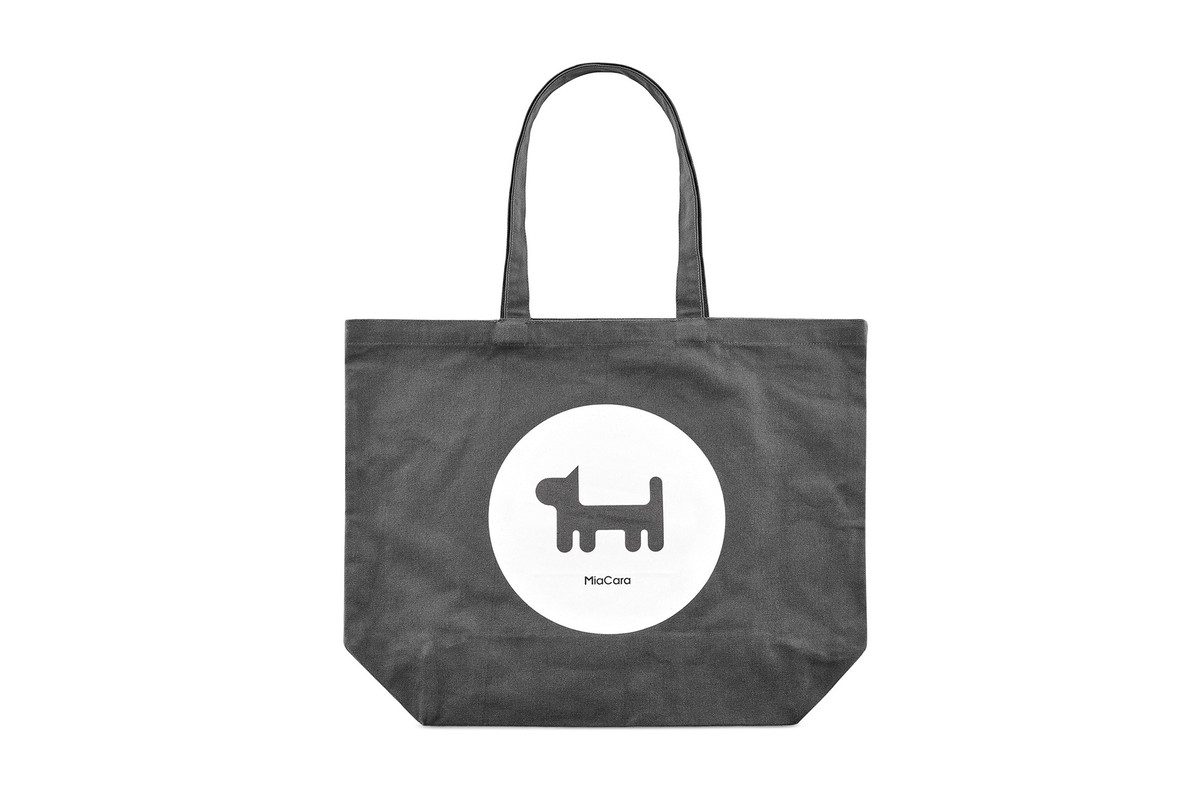 Gatto Sacca Gatto, Tote Bag, Grey