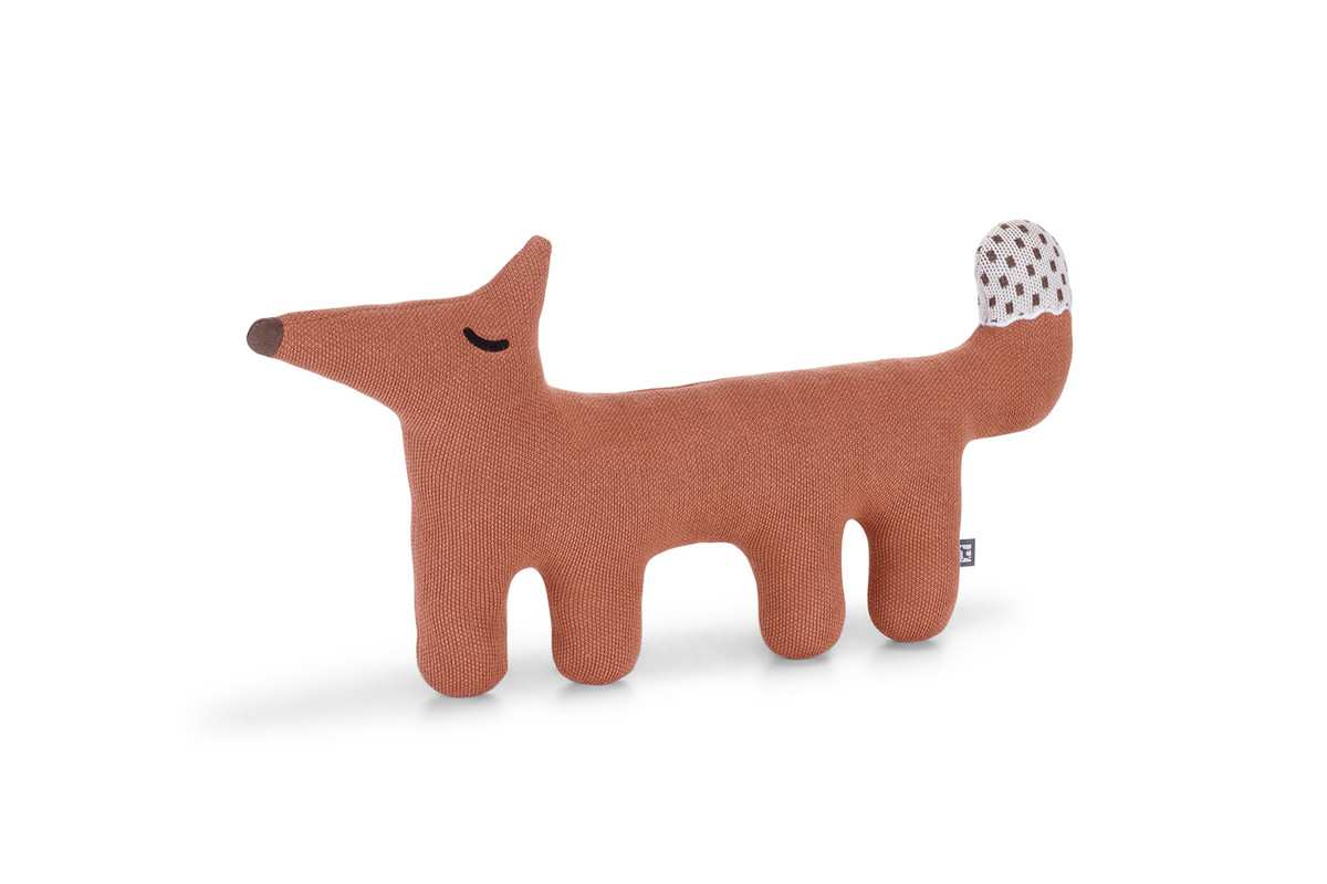 Cane Bosco, Soft Toy, Fox, Brick